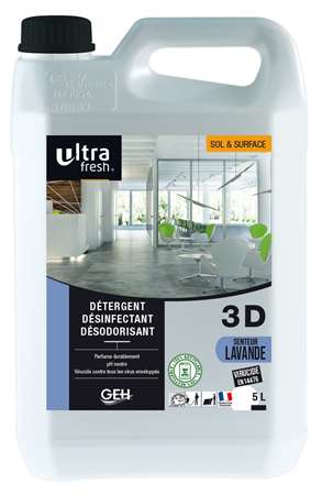 ULTRAFRESH 3D LAVANDE 5 L
