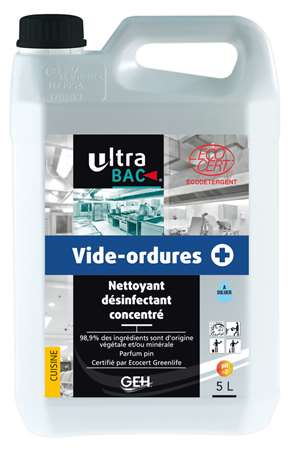 ULTRA BAC VIDE ORDURES ECOCERT 5 KG