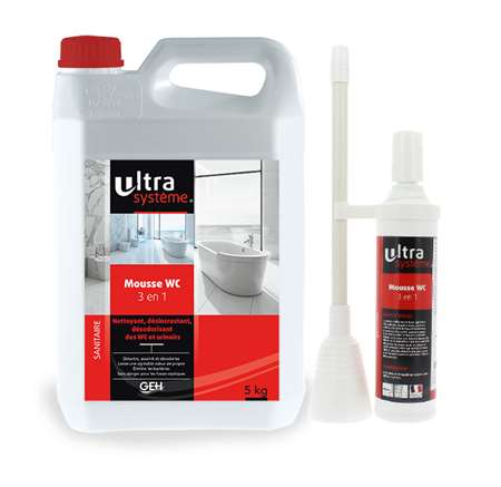 ULTRA SYSTEME KIT WC MOUSSE 3 EN 1 GEH 5 L