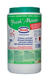 PASTILLE URINOIR FRESH MOUSS GEH 1 KG