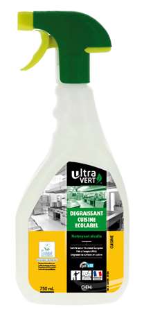 ULTRA VERT ECOLABEL DEGRAISSANT CUISINE 750 ML