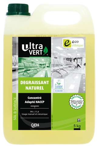 ULTRA VERT ECOLABEL DEGR/CONCENTRE 5 L
