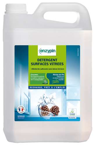 LE VRAI ENZYPIN VITRES ET SURFACES ECOLABEL 5 L