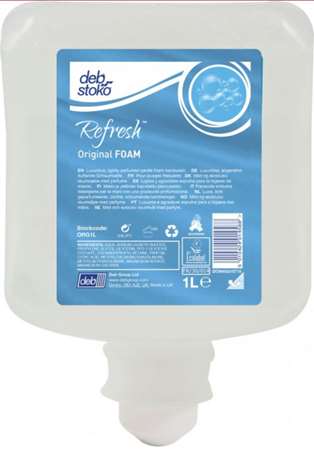 DEB REFRESH ORIGINAL FOAM ECOLABEL 6 X 1 L
