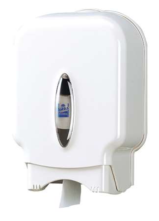 DISTRIBUTEUR WC MINI JUMBO ABS BLANC