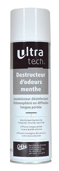 ULTRA TECH DETRUCTEUR D"ODEURS MENTHE 500 ML