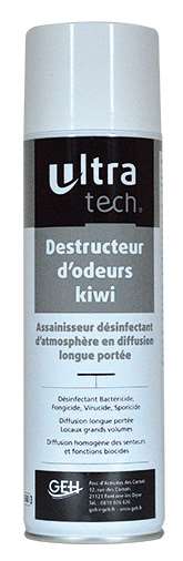 ULTRA TECH DESTRUCTEUR D"ODEURS KIWI 500 ML