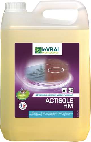 LE VRAI NETTOYANT SOLS SPORTIFS HM 5 L