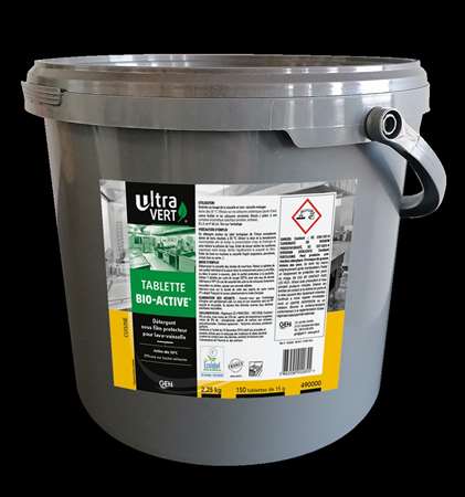 ULTRA VERT ECOLABEL TAB/VAISSELLE 2.4 KG 150 P