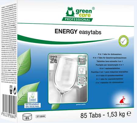 ENERGY EASYTABS 4 EN 1 80 TABLETTES ECOLABEL