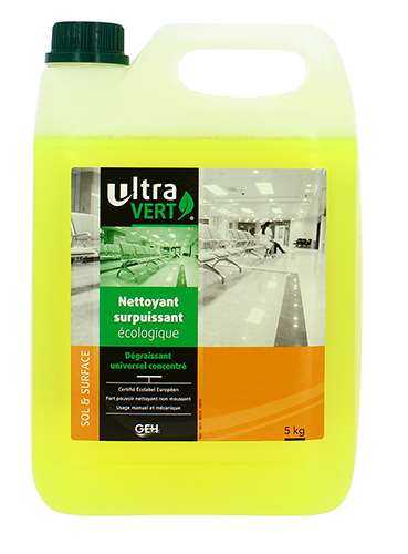 ULTRA VERT NETTOYANT SURPUISSANT ECOLABEL5 KG