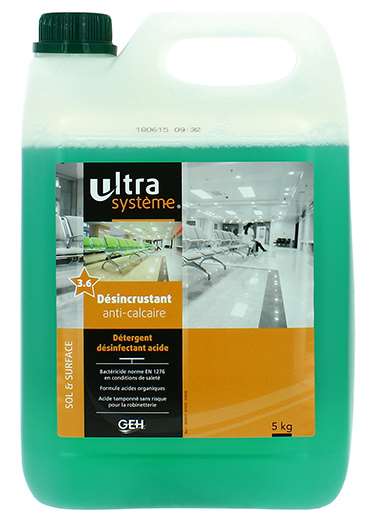 ULTRA SYSTEME 3.6 DESINCRUSTANT ANTI-CALCAIRE 5 KG