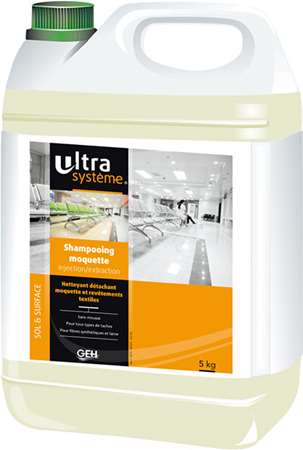 ULTRA SYSTEME SHAMPOING MOQUETTE IE 5 L