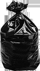 SAC  50 L NOIR PREMIUM BD/RENF 24µ LES 500
