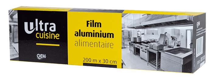 ULTRA CUISINE ALUMINIUM ALIMENTAIRE 200M X 30CM