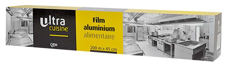 ULTRA CUISINE ALUMINIUM ALIMENTAIRE 200M X 45CM