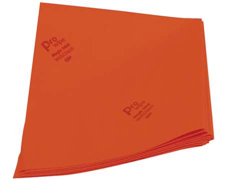 PRO WIPE LAVETTE MAGIC 100 ROUGE LES 5