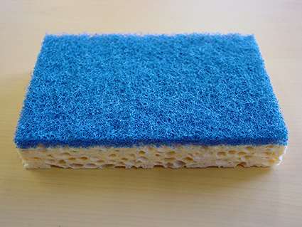 TAMPONGE BLEU 3M LES 10