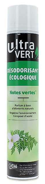 ULTRA VERT DESODORISANT NOTES VERTES 600 ML