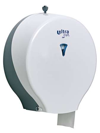 DISTRIBUTEUR WC JUMBO ABS BLANC LOGO SUBRA