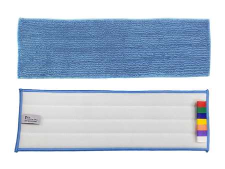 FRANGE VELCRO MICROFIBRE BLEUE 60 CM