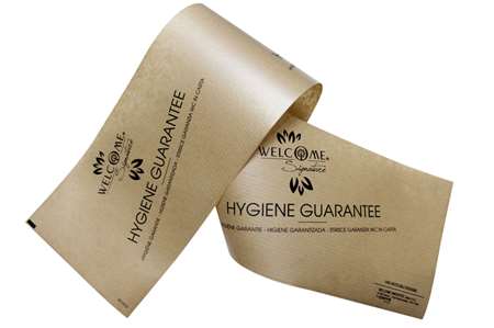 BANDE HYGIENIQUE WC EN PAPIER WELCOME LES 500
