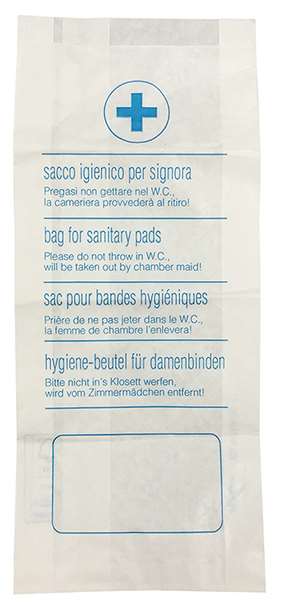 SACHET PAPIER HYGIENE FEMININE LES 1000