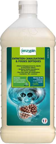 LE VRAI ENTRETIEN CANALISATIONS ET FOSSES SEPTIQUES 1 L