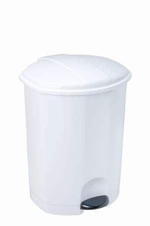 POUBELLE PED PLAST BLC 30 L