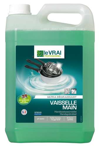 LE VRAI VAISSELLE MAIN 5 L