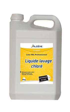 ALCENE CUISINE LAVAGE CHLORE 4 X 5 L