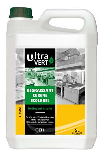 ULTRA VERT ECOLABEL DEGRAISSANT CUISINE 5 L