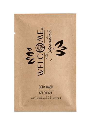 WELCOME SIGNATURE GEL DOUCHE SACHET 500 X10ML