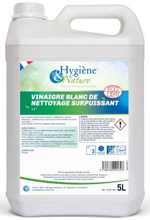 VINAIGRE DE NETTOYAGE 14.5°  2 X 5 L