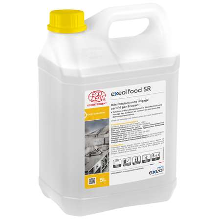 EXEOL FOOD SANS RINCAGE ECOCERT 5 l