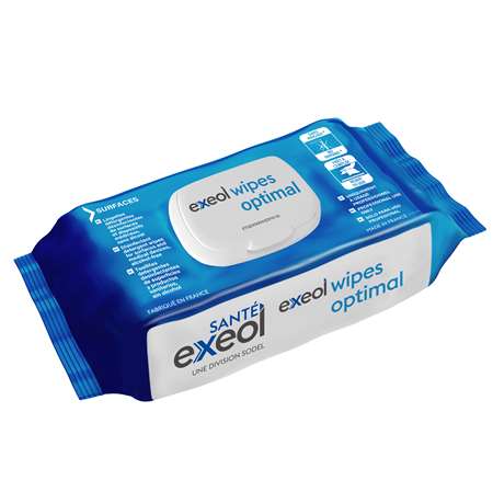 EXEOL LINGETTES OPTIMAL FLOWPACK LES 100