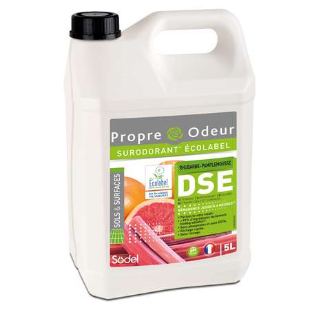 EXEOL DSE ECOLABEL RHUBARBE PAMPLEMOUSSE 5L