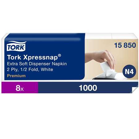 SERV TORK XPRESSNAP 2P ECOLABEL LES 8000